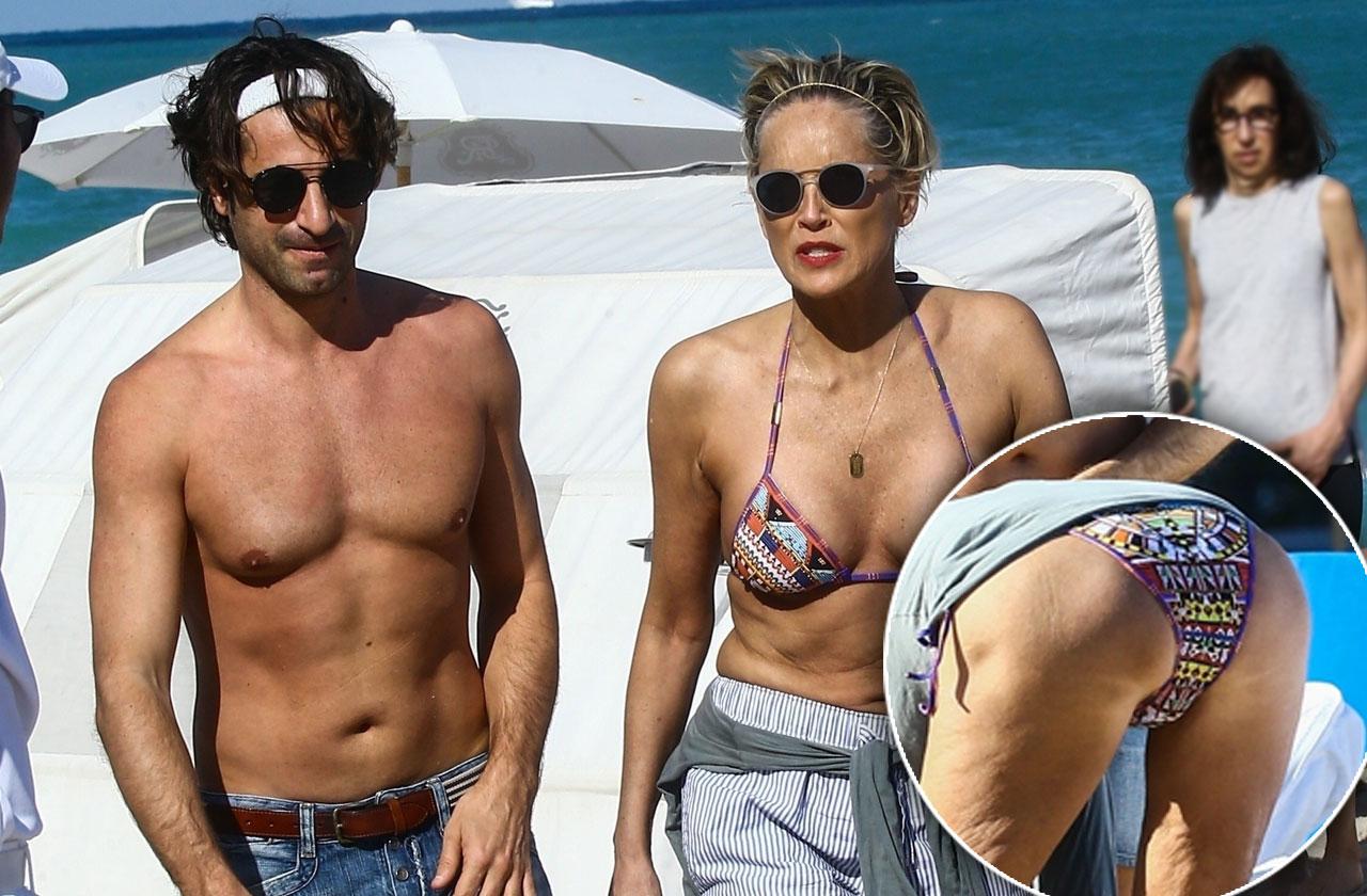 Sharon Stone Flaunts Bikini Body At Almost Sixty