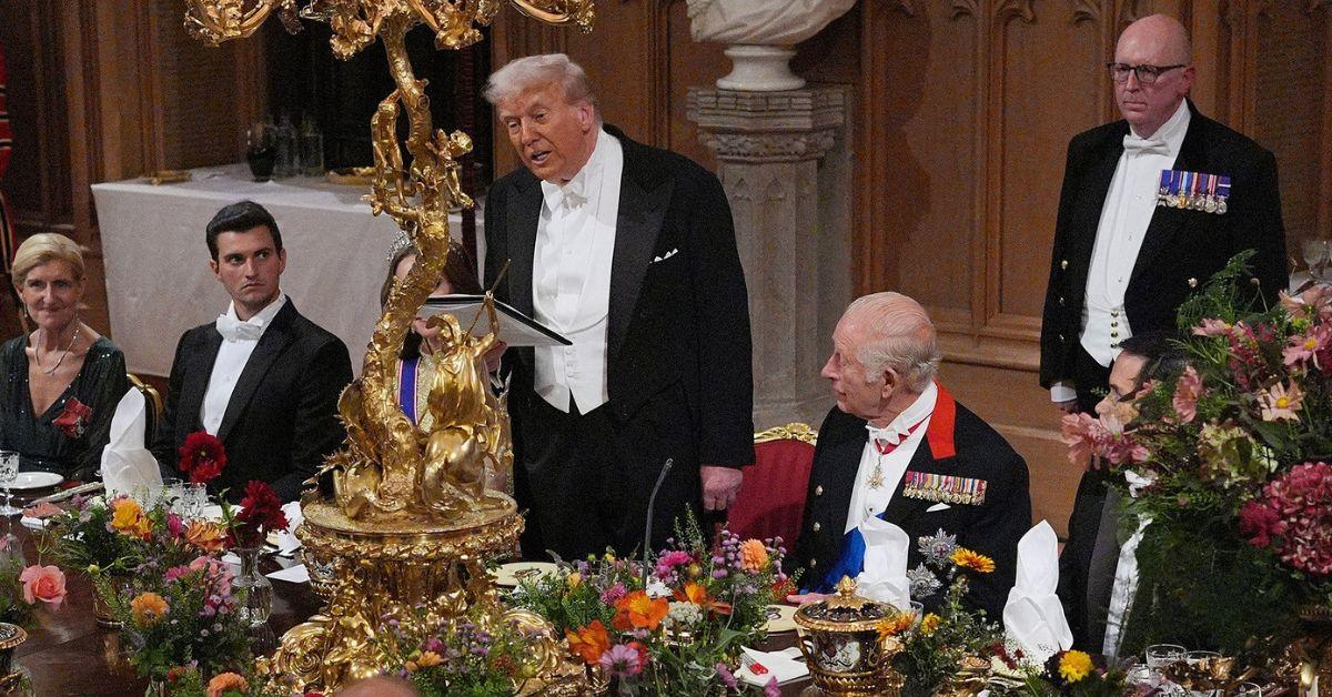 Photo of Donald Trump and King Charles