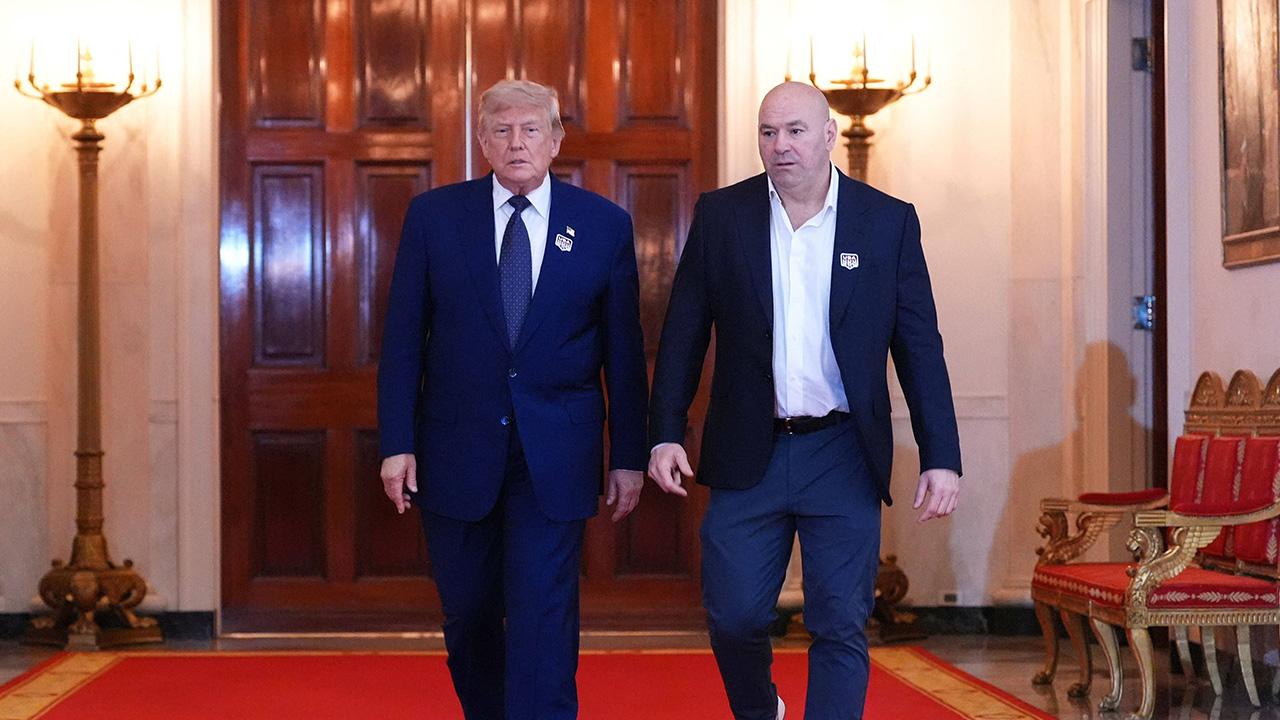 Photo of Donald Trump, Dana White