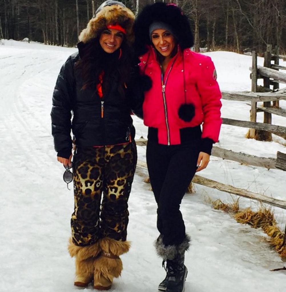 RHONJ Cast Trip Vermont Teresa Giudice Fights