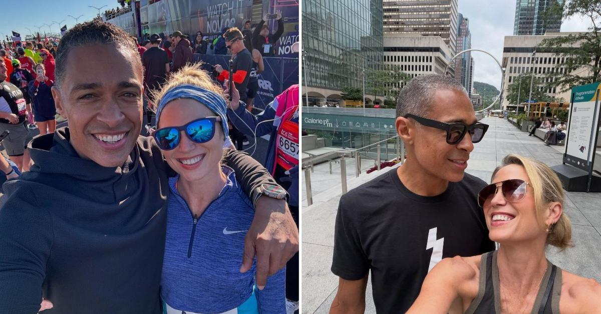 Amy Robach and T.J. Holmes Get Married - 4 Years After Being Axed From 'Good Morning America' Over Relationship Scandal