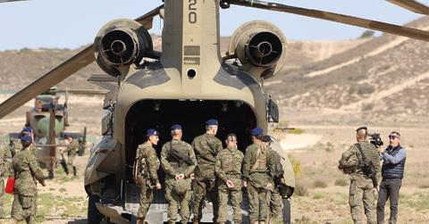 military personal diagnosed cancer helicopter fumes