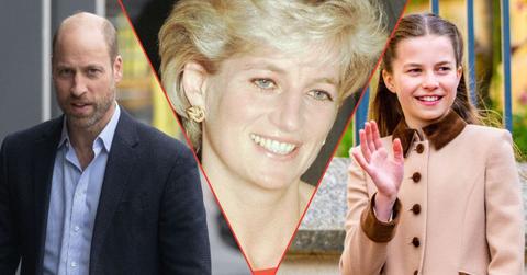 Photo of Prince William, Princesses Diana and Charlotte