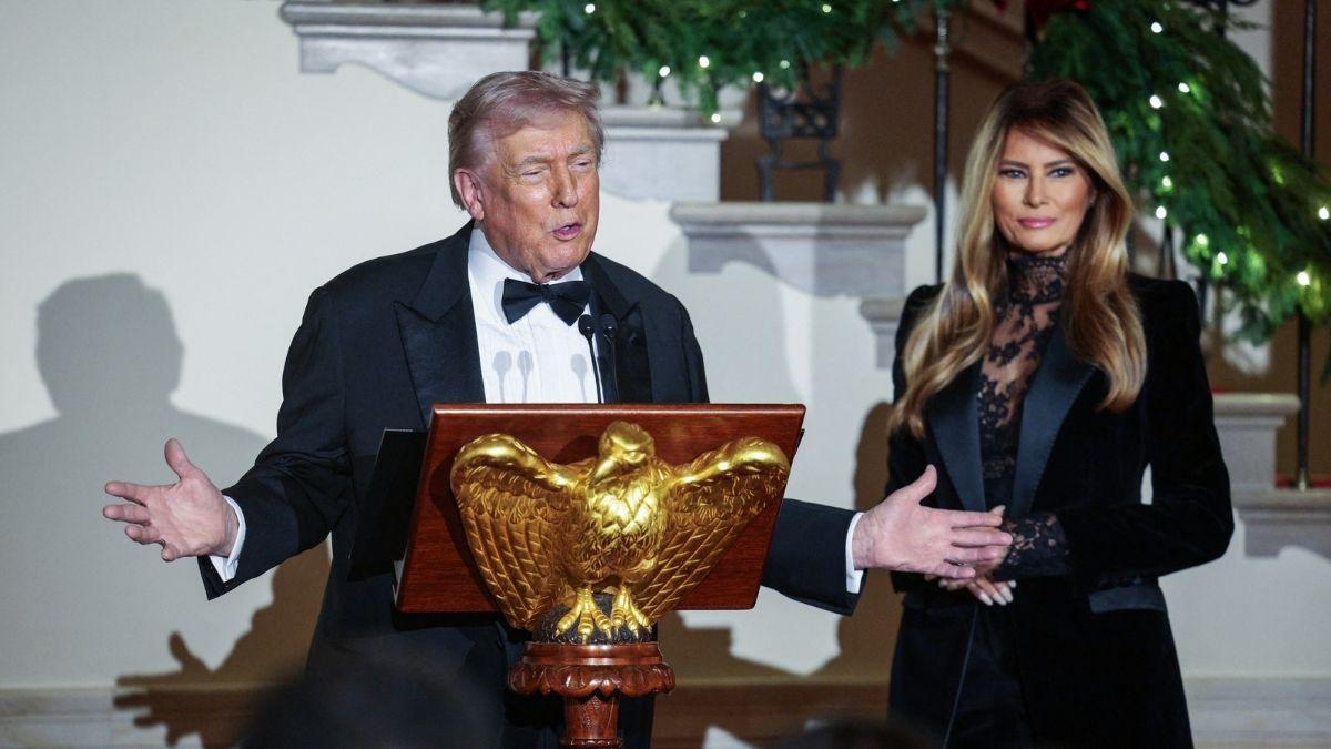 Photo of Donald Trump, Melania Trump