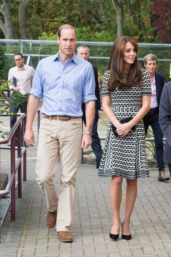 Prince William With Kate Middleton Looking Slim Post Baby