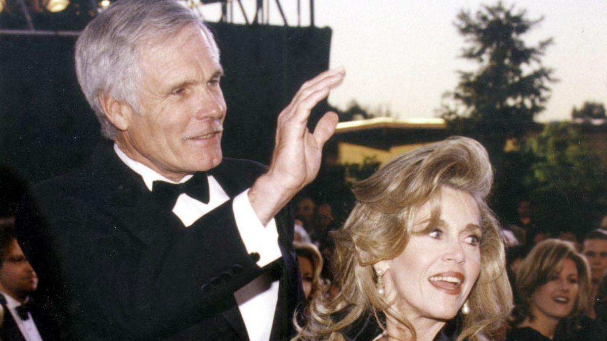 Ted Turner and Jane Fonda