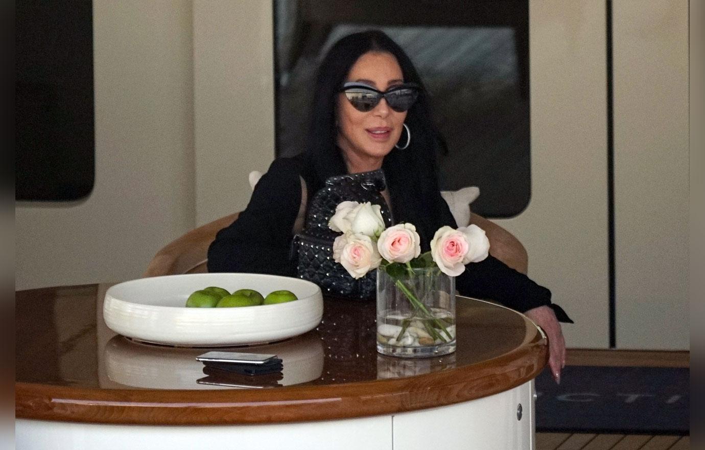 Cher Looks Fragile On Vacation In Ibiza