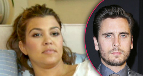 //kourtney worried scott race car