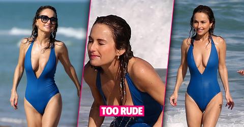 Giada Delaurentiis swimsuit miami