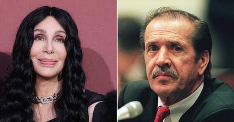 Split photo of Cher, Sonny Bono