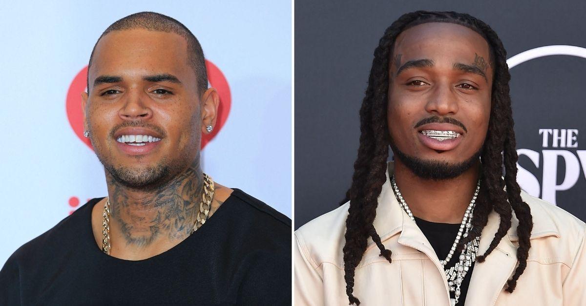 Chris Brown Goes Off About Quavo After Being Forced to Sit Together at ...