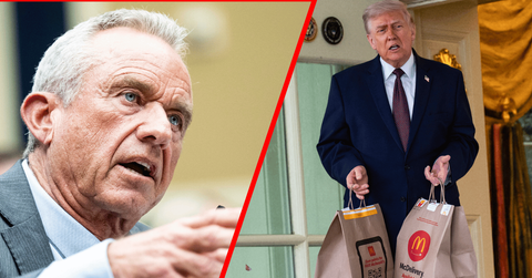 Photo of Robert F. Kennedy Jr., Donald Trump