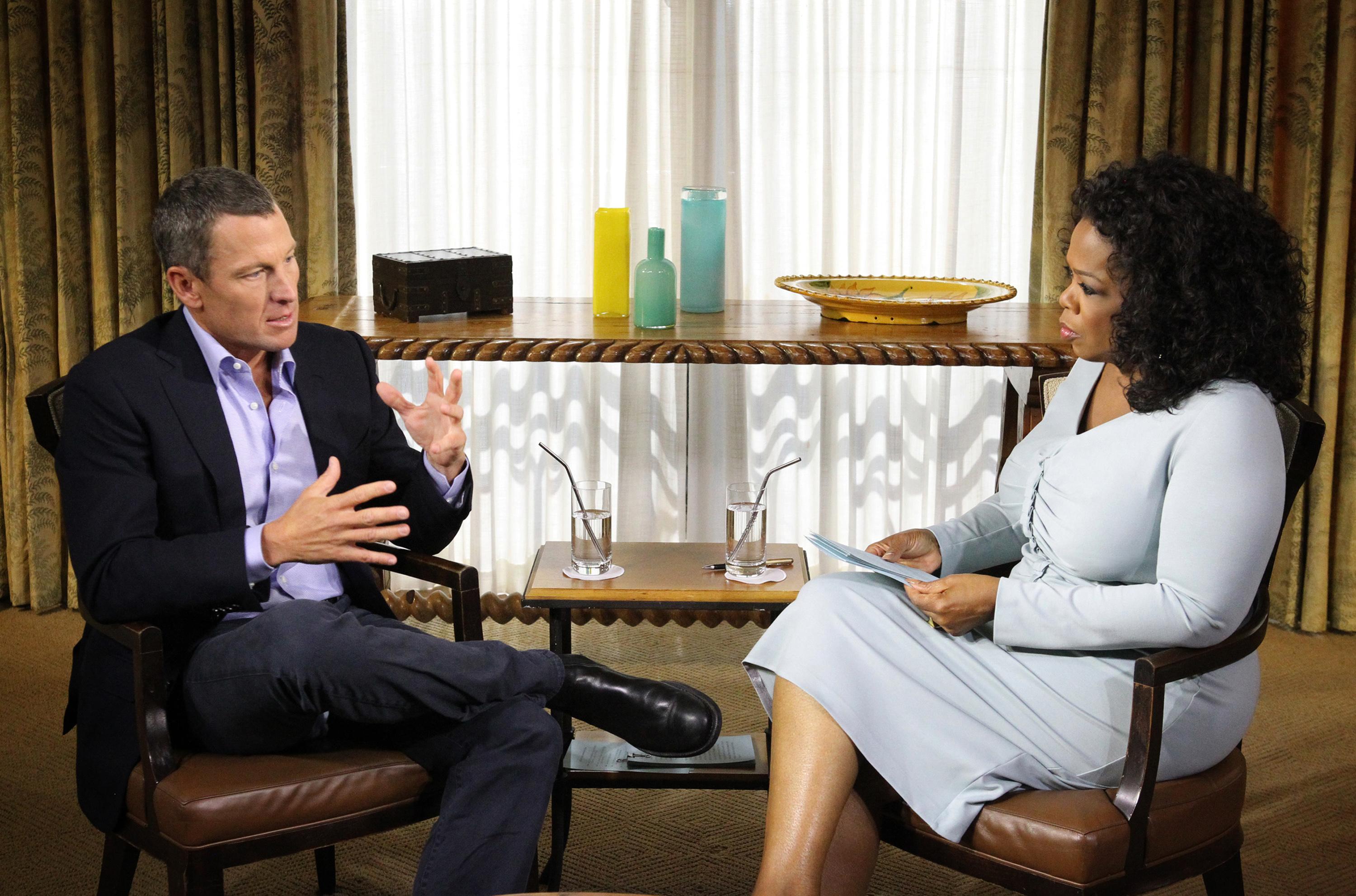 Lance Armstrong Oprah 25 Most Explosive And Bizarre Celebrity Interviews Ever