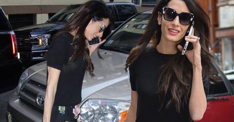 Amal Clooney Skinny Work