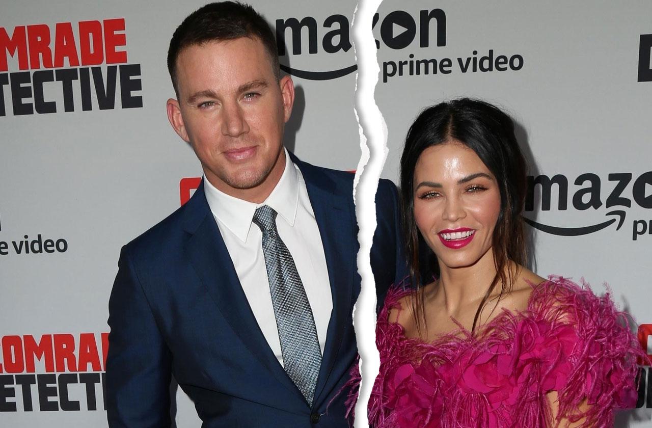 //channing tatum separate jenna dewan PP