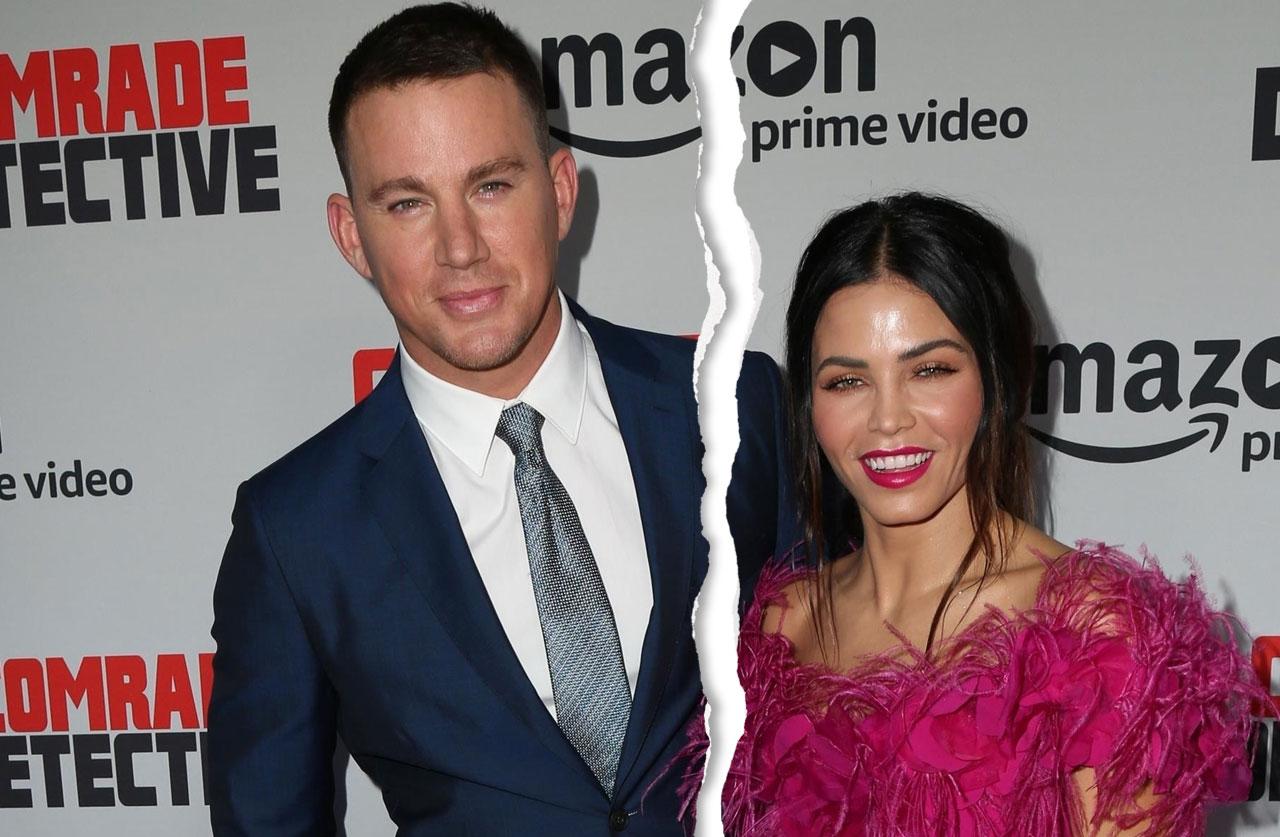 Channing Tatum & Jenna Dewan Separate
