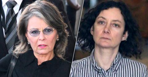 //Roseanne Barr Sara Gilbert Feud On Set pp