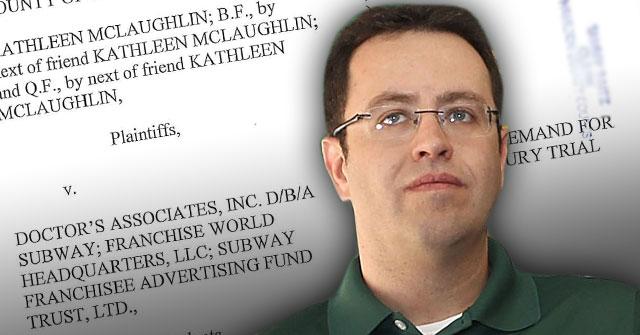 //jared fogle subway ex new lawsuit