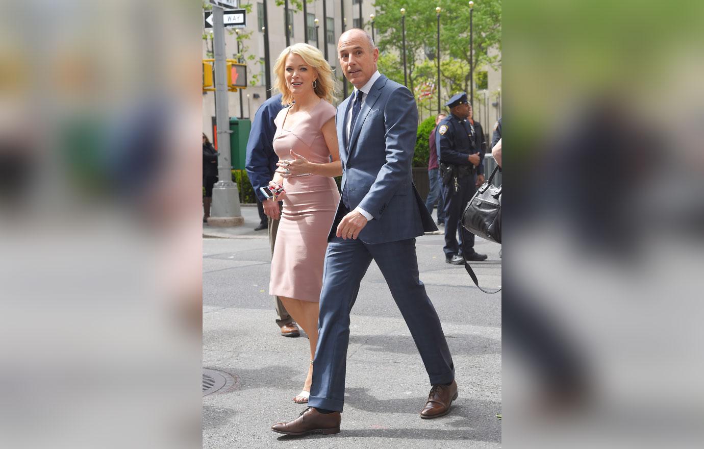 Megyn Kelly Matt Lauer Savannah Guthrie NBC Today Show Upfronts