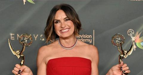 Mariska Hargitay hosted the Emmy Awards ceremony this year.