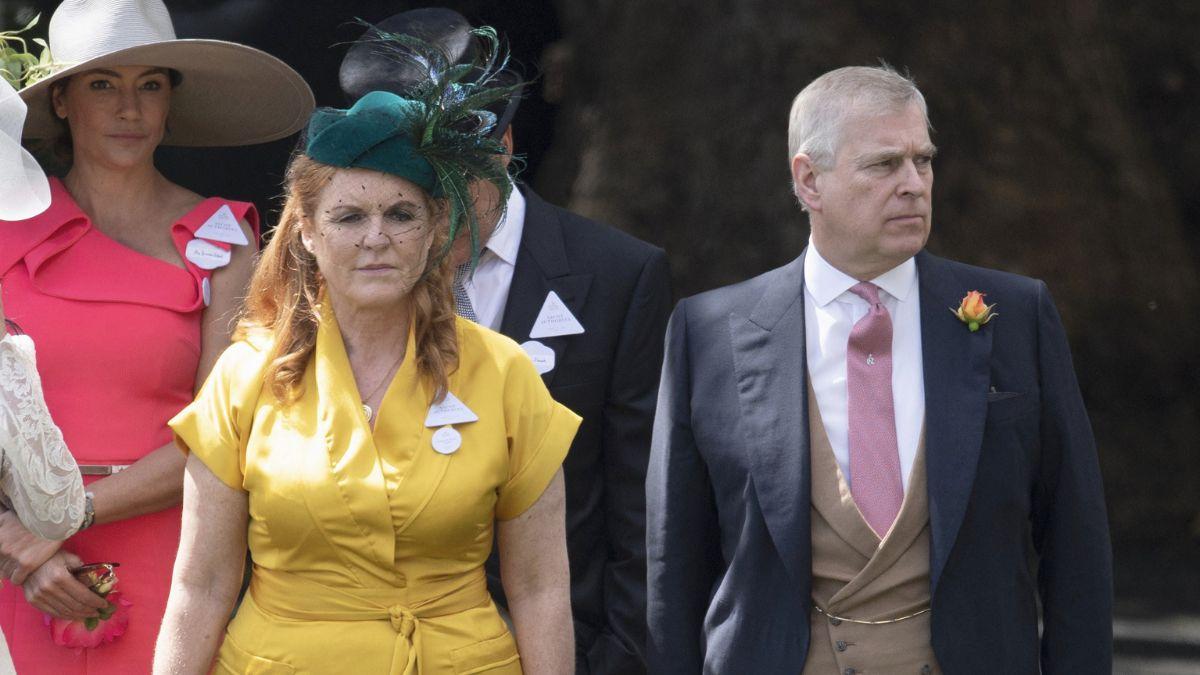Photo of Sarah Ferguson and Andrew Windsor