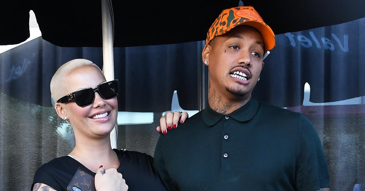 Amber Rose's Cheating Baby Daddy Alexander 'AE' Edwards Parties