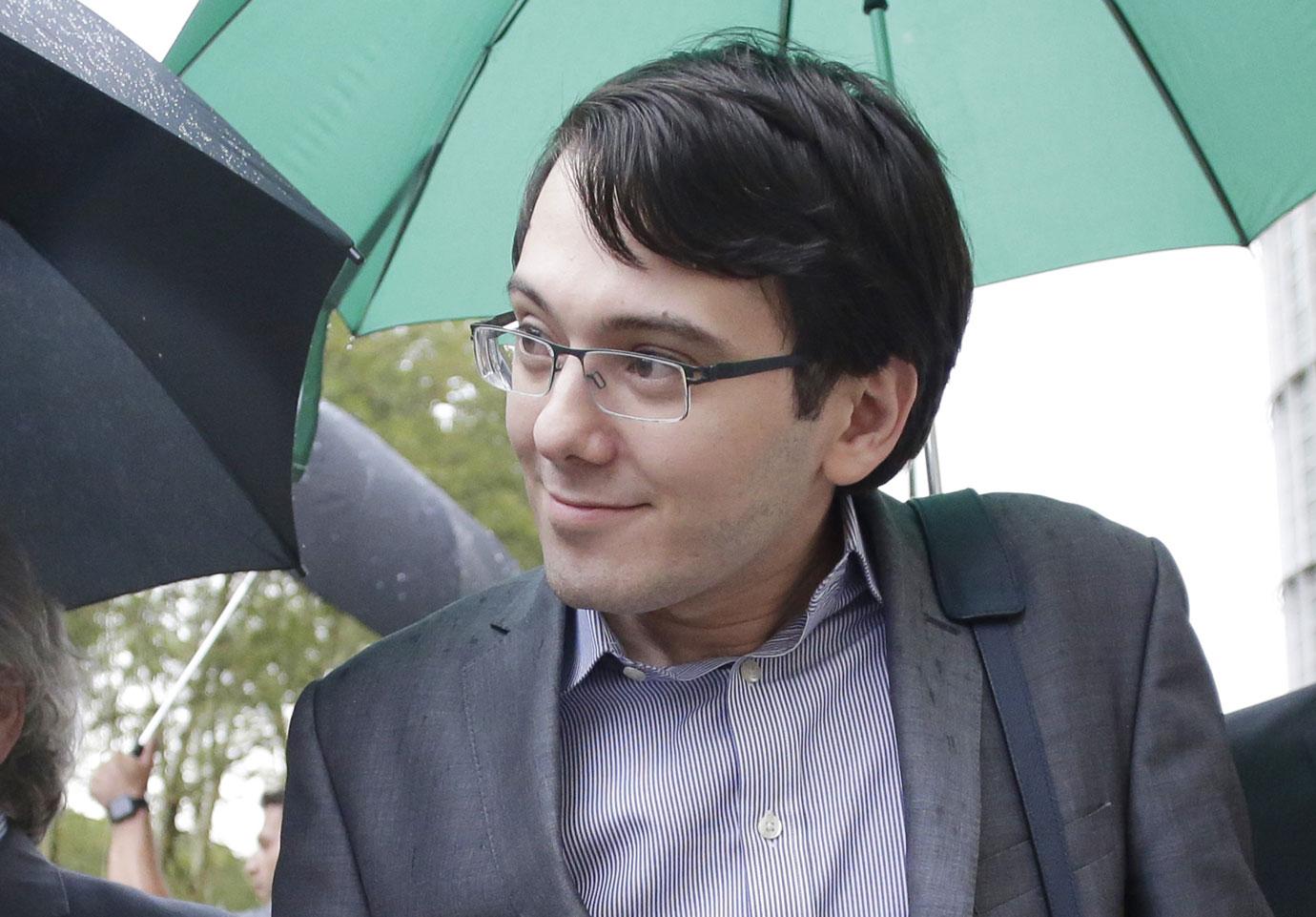 martin shkreli pharma bro return dollar millions profits drug banned pharmaceutical