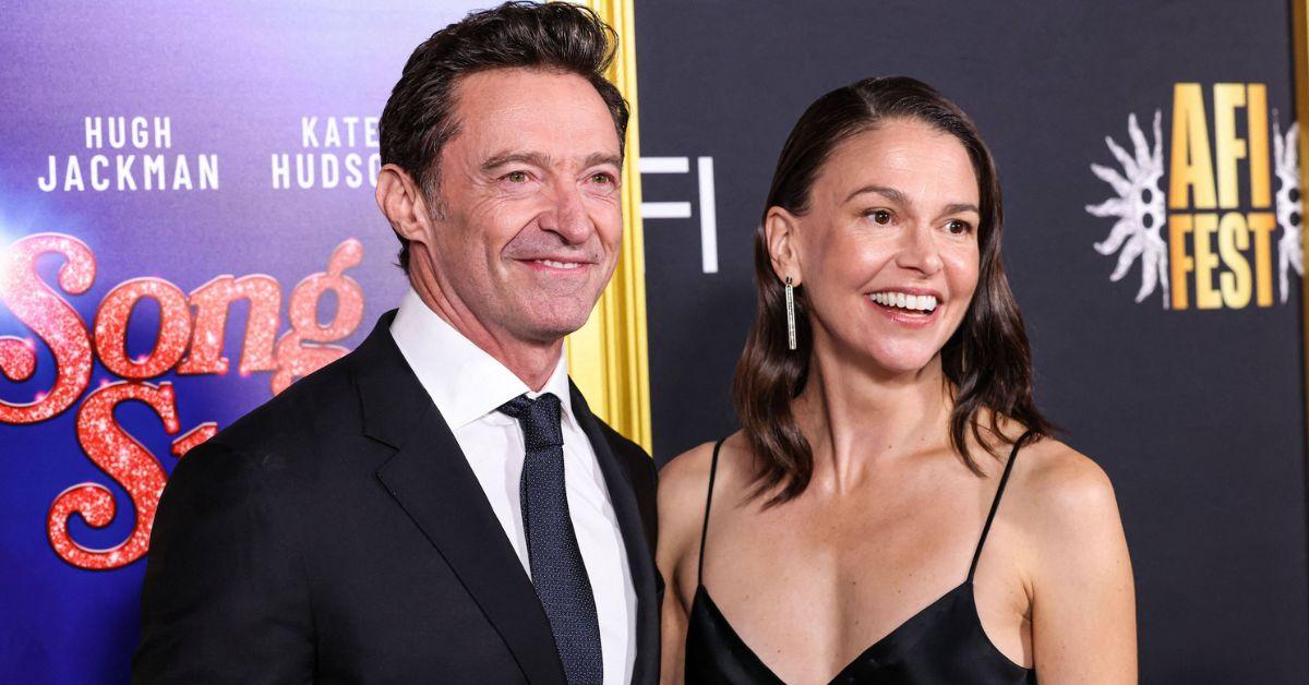Photo of Hugh Jackman and Sutton Foster