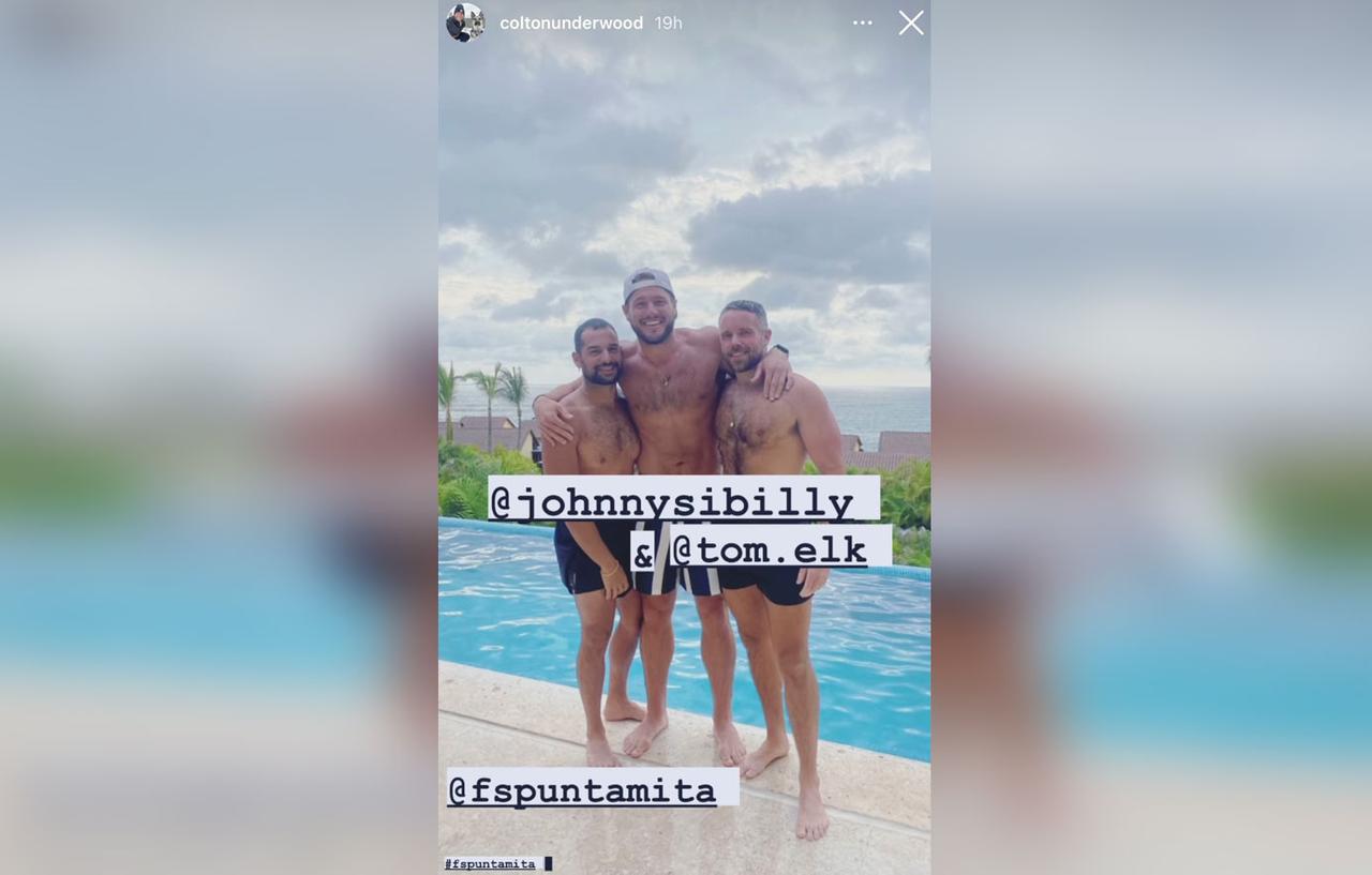 Colton Underwood Parties In Mexico With Hbo Hacks Star Johnny Sibilly