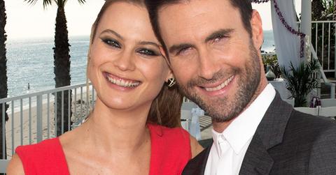 //adam levine and behati prinsloo pp