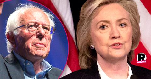 Hillary Clinton Refers Democratic Rival Bernie Sanders Over The Hill Hippie
