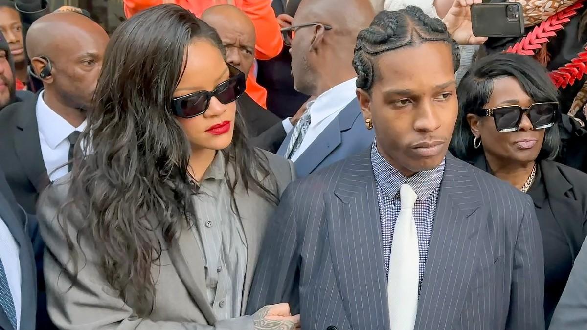 Photo of Rihanna and A$AP Rocky
