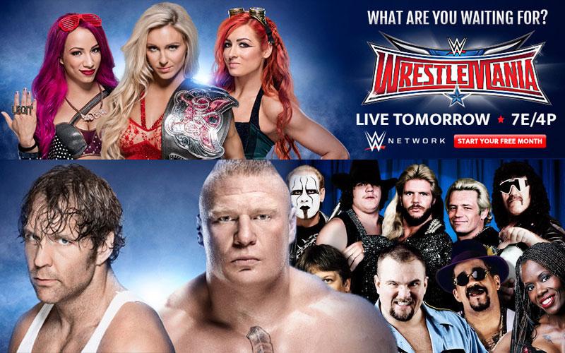 WWE Wrestle Mania Sneak Peek