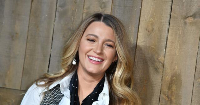 Blake Lively arrives at the Michael Kors show in 2020