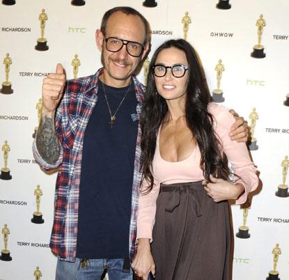 Demi Moore Celebrates The Release Of 'Terrywood' With Terry Richardson