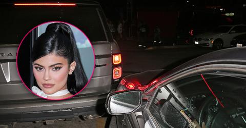 Kylie Jenner In Fender Bender As She Parties At Club