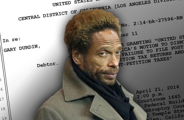 Gary Dourdan Bankruptcy Court Dismissed