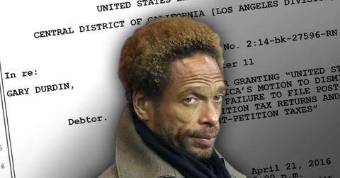 Gary Dourdan Bankruptcy Court Dismissed