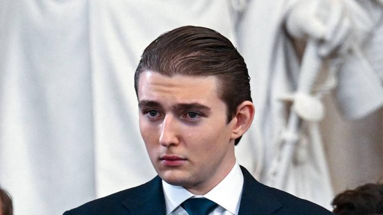 Barron Trump's Makeover Sparks Concern After Making Rare Appearance