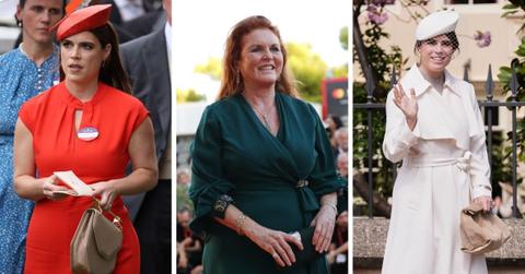 Split photos of Prince Beatrice, Eugenie and Sarah Ferguson