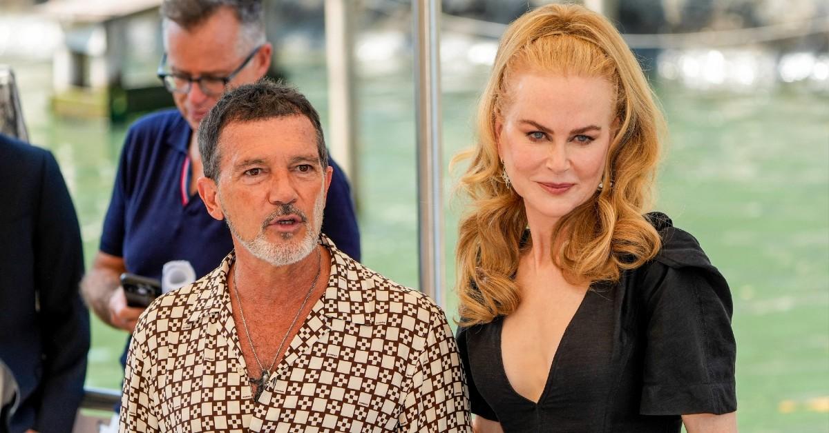 nicole kidman babygirl costars raunchy film antonio banderas harris dickinson