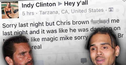 //australian instagram indy clinton chris brown scott disick hookups pp