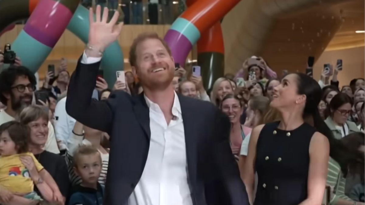 Photo of Prince Harry and Meghan Markle