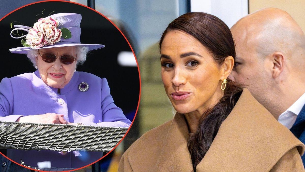 Photo of Meghan Markle and Queen Elizabeth