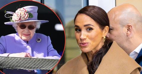 Photo of Meghan Markle and Queen Elizabeth