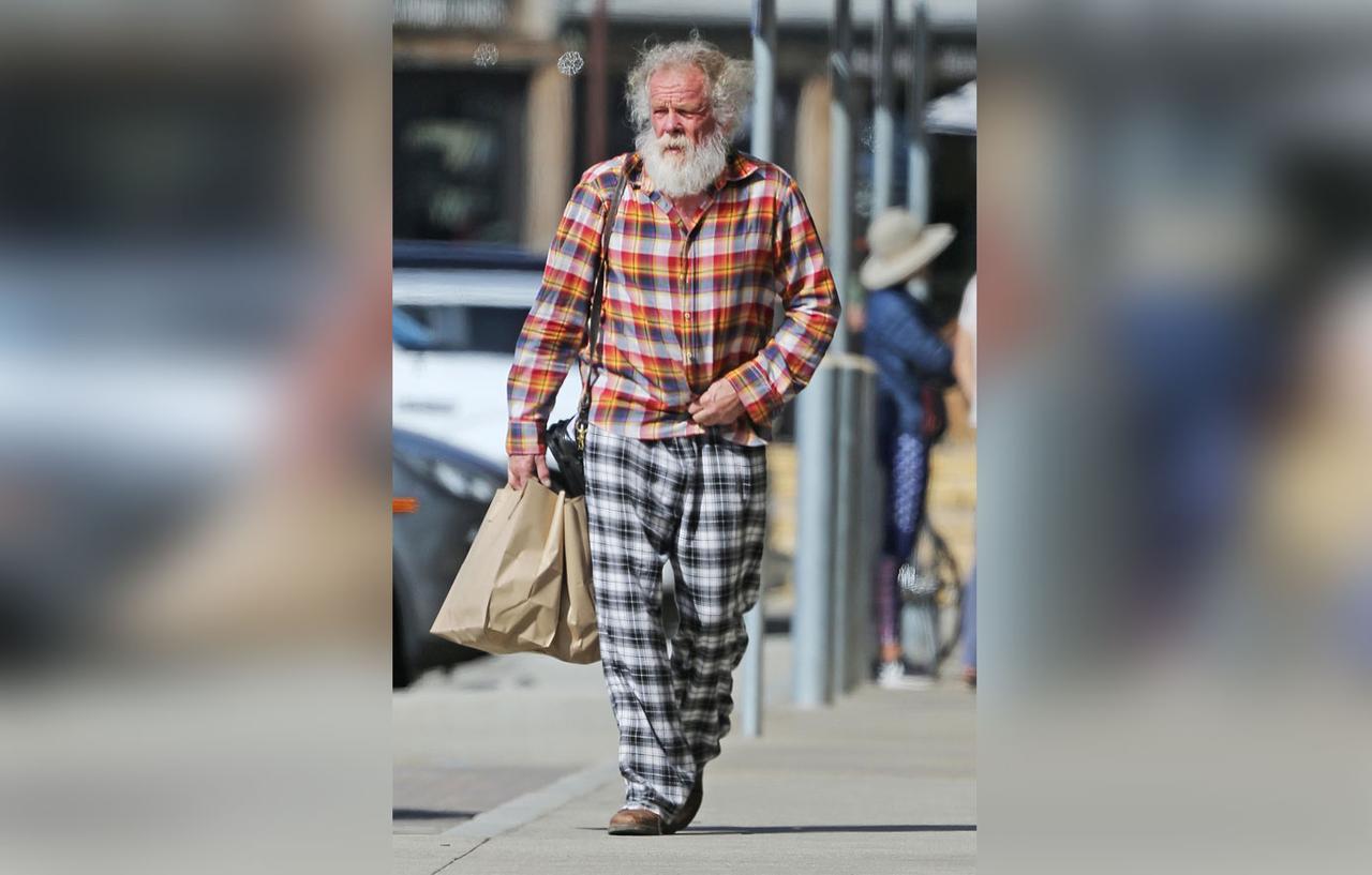 Aging Nick Nolte Caught Shopping In Bizarre Outfit – See Photos