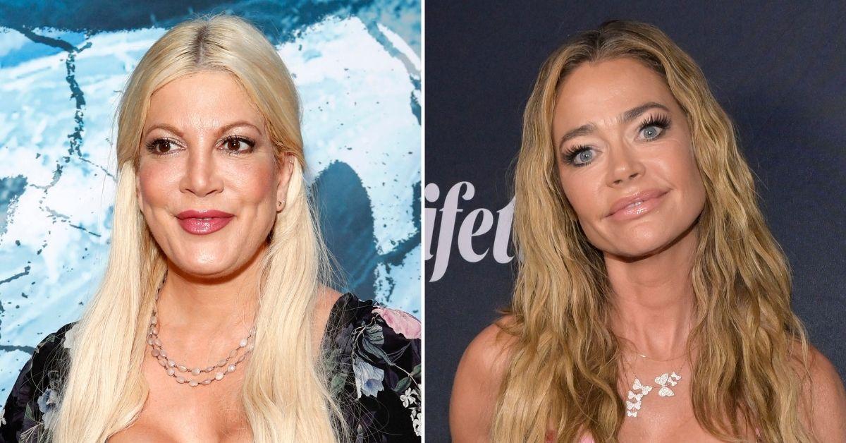 Tori Spelling 'Seriously Thinking About Launching OnlyFans' — Under Guidance of Saucy Denise Richards After Actress Made Fortune From X-Rated Site