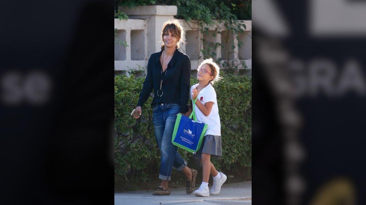 picture of Halle Berry and Nahla