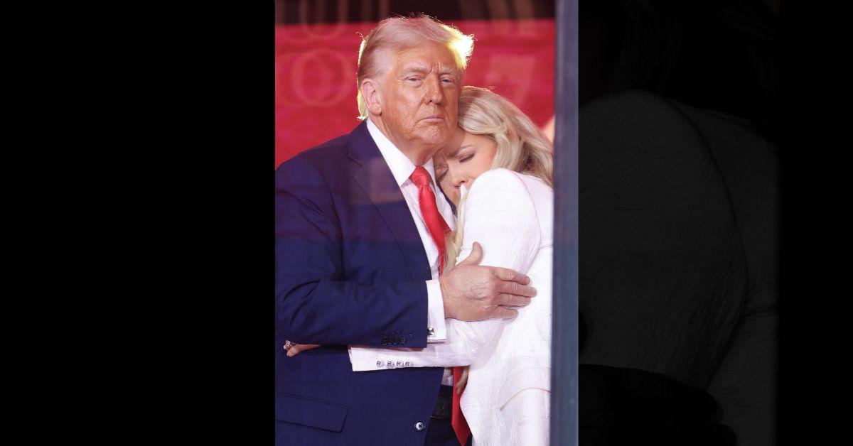 Photo of Donald Trump and Erika Kirk