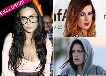 //demi moore tallulah rumer scout willis